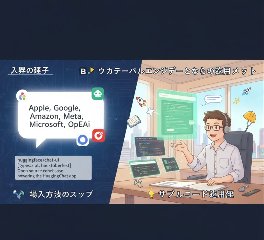 hacktoberfest - 自社サービスにAIチャットを組み込む！huggingface/chat-uiの機能とカスタマイズ方法 ...