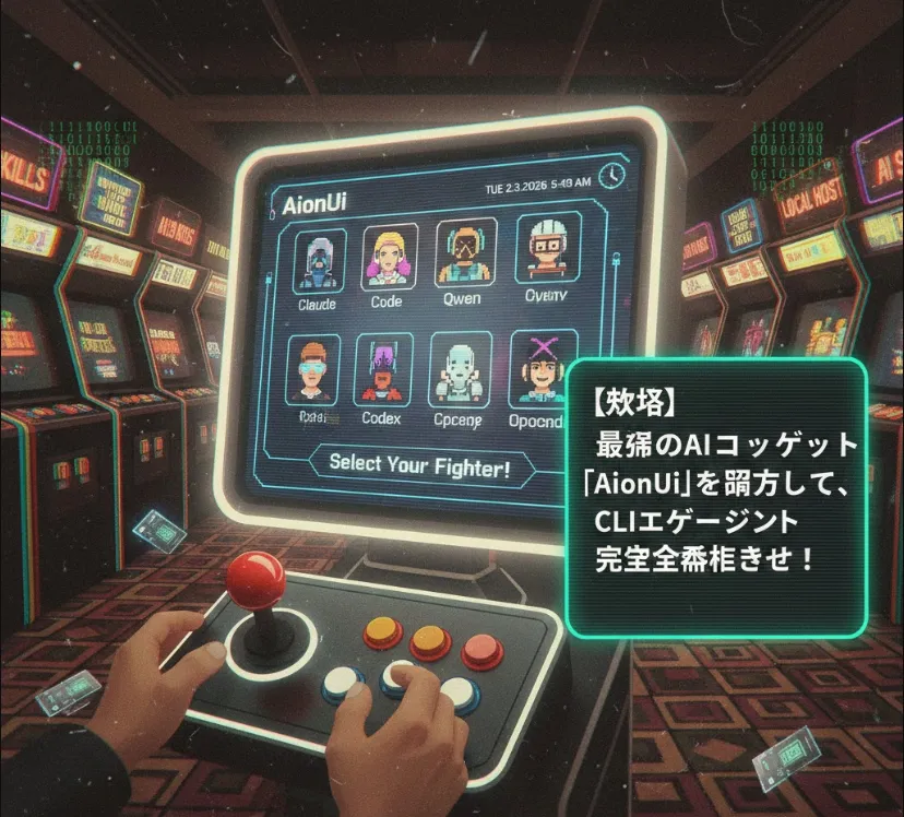 1コイン（無料）で始める AI エージェント統合プラットフォーム：AionUi 導入戦記
