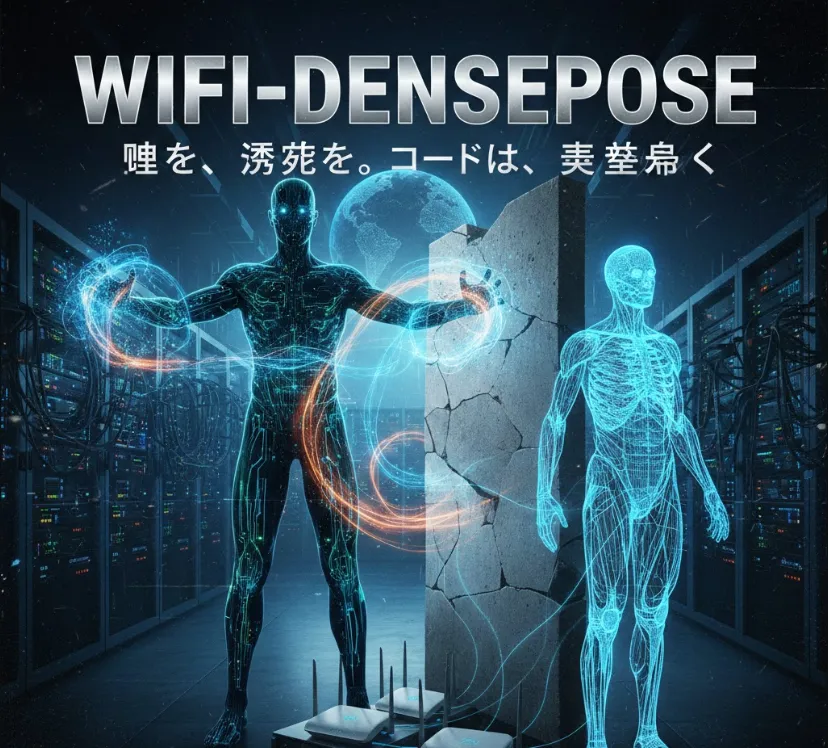 【実演】壁の向こうをコードで暴く。WiFi-DensePoseと歩む「視覚なき」追跡の世界